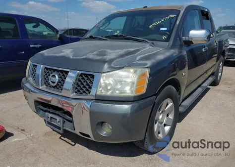 2004 Nissan Titan Le z USA, uszkodzony, nr VIN 1N6AA07A24N561998